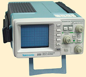 Malutki oscyloskop. Mullard DH3-91 CRT. Transformator toroidalny.