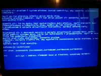 Instalacja Windows XP na Toshiba Satellite L40 - błąd podczas bootowania płyty