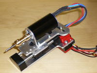 Prezentacja wykonanego robota CNC.