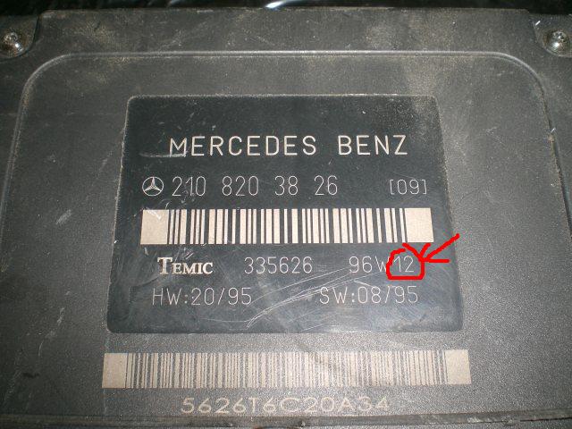Moduł Komfortu(Temic) Mercedes W210 - Elektroda.pl