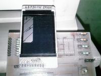 LCD od S65 sterowany przez ATmega16.