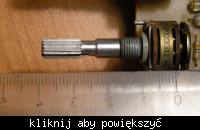 Dobór odpowiednich potencjometrów. Dobór odpowiednich potencjometrów.