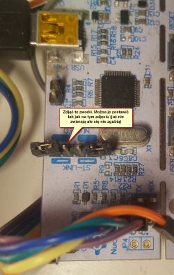 Jak podłaczyć BleuePill STM32F103 z ST-Link z Nucleo i Atollic Jak podłaczyć BleuePill STM32F103 z ST-Link z Nucleo i Atollic