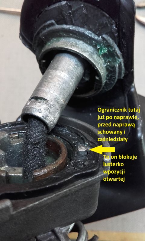 Skoda Octavia 2 i Super B - Poradnik-naprawa uszkodzonego zamykania lusterka