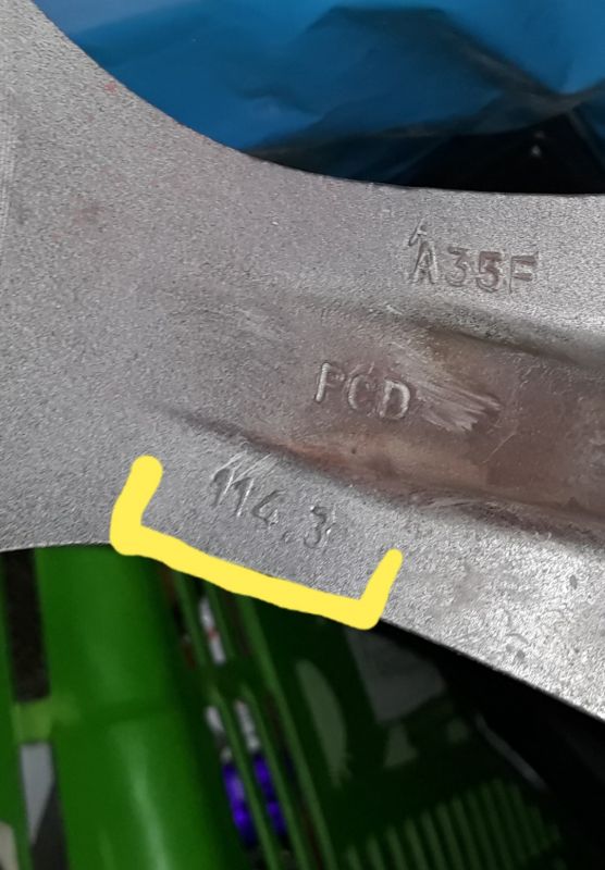 Alufelgi - Oznaczenia (16x6½ JJ, offset 55) - Jak poznać ET i rozstaw otworów (5x100)?