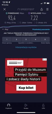 Dobór operatora dla lokalizacji 52.0475163438836, 23.134999055934546 z routerem b818