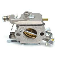 Partner 370 Concrete Saw: Carburetor and Fuel Pump Hose Connections for IN/OUT Outputs