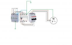 Correct Connection: Surge Arrester -> Residual Current Device -> Overcurrent Circuit Breaker