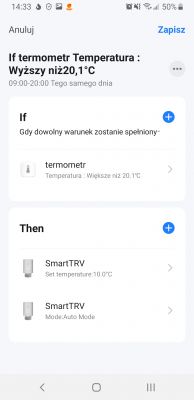Setting the scene in Smart Life: Tuya Zigbee thermostatic head TER01 and WiFi thermometer Setting the scene in Smart Life: Tuya Zigbee thermostatic head TER01 and WiFi thermometer