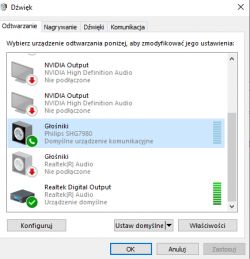 Brak dźwięku Win 10 MSI Z390