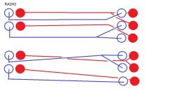 Auna - Podłączenie wzmacniacza 6ch pod 7 głośników.