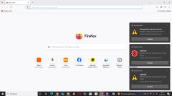 Mozilla Firefox – fałszywe alerty o wirusach i trojanach, przekierowanie na zakup AV