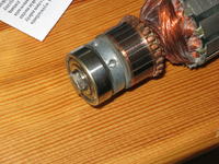 What to remove the bearing when there is no space for the puller?