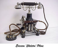Stare aparaty telefoniczne sprzed 1950 - zdjęcia, schematy, wymiana części