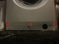 Pralka Whirlpool AWOE 8758 demontaż frontu, tylnej klapy i wymiana grzałki