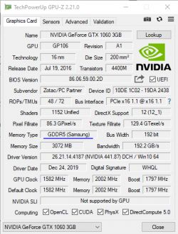 Zotac Gtx 1060 3GB - Chciałbym dodać tryb półpasywny do swojej karty