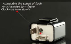 Motocykl Yamaha MT-07 - podłączenie przerywacza LED - 2 piny