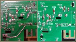 Hotpoint DFP27T94AUK (DEA700 strip plp2) - wypalone elementy