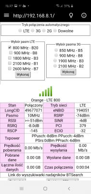Wybór operatora LTE: T-mobile vs Orange, testy z Huawei B818