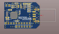 PCB for fingerprint recognition USB drive