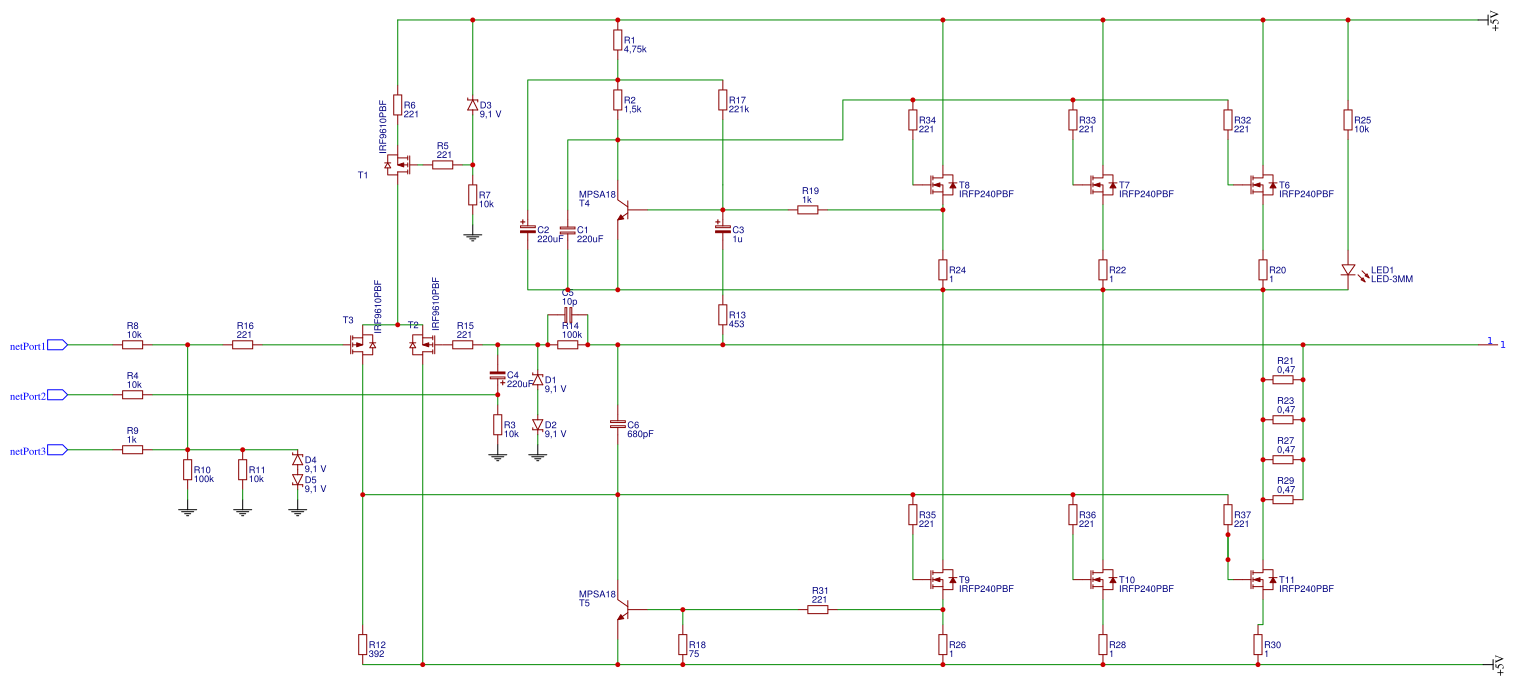 Klon Pass Aleph 5 prośba o sprawdzenie poprawności PCB