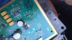 Citroen C5 III (Navi) - Uszkodzenie wyświetlacza Nawigacji, panelu radia.