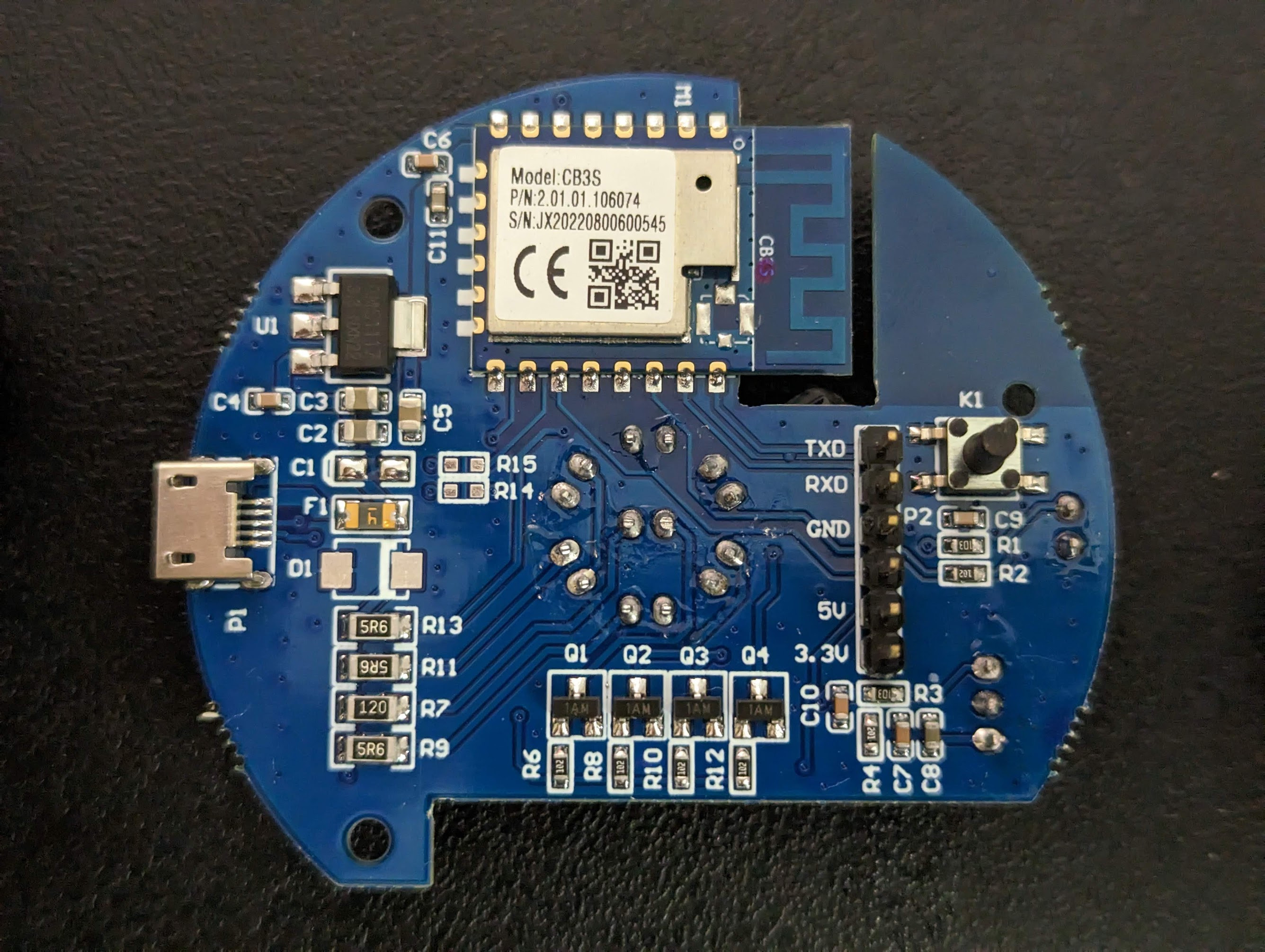 [BK7231N] Generic Smart Wi-Fi IR Remote Control from Temu