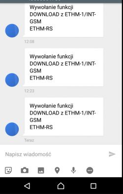 Satel Integra 65 + ETHM1 Plus + INT-GSM - nie wysyła sms i clip Satel Integra 65 + ETHM1 Plus + INT-GSM - nie wysyła sms i clip