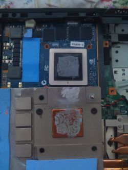 Test past termoprzewodzących AAB TG2 PK012 vs Arctic MX-2 w laptopie MSI GT 683