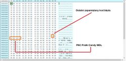 Jak wyzerować kody błędów w pralce Candy MDL używając EEPROM