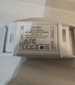 MOES MS-102 Garage Opener With WB2S BK7231T (BK7231N)