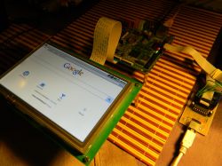 [Sprzedam]Zestaw deweloperski OMAP3530 + LCD 7 cali