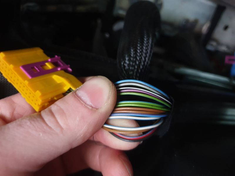 Audi a4 b5 1.6 dał 1996 adp - Montaż oryginalnego termometru