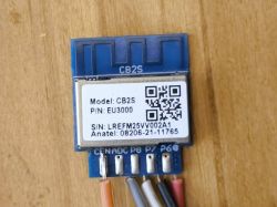 CB2S Electronic Module with Label CB2S electronic module with label and QR code.