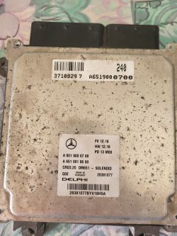 Uszkodzony komputer Mercedes Sprinter rok 2013 po lifcie 163km