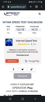Dobór internetu oraz routera i anteny zewnetrznej.