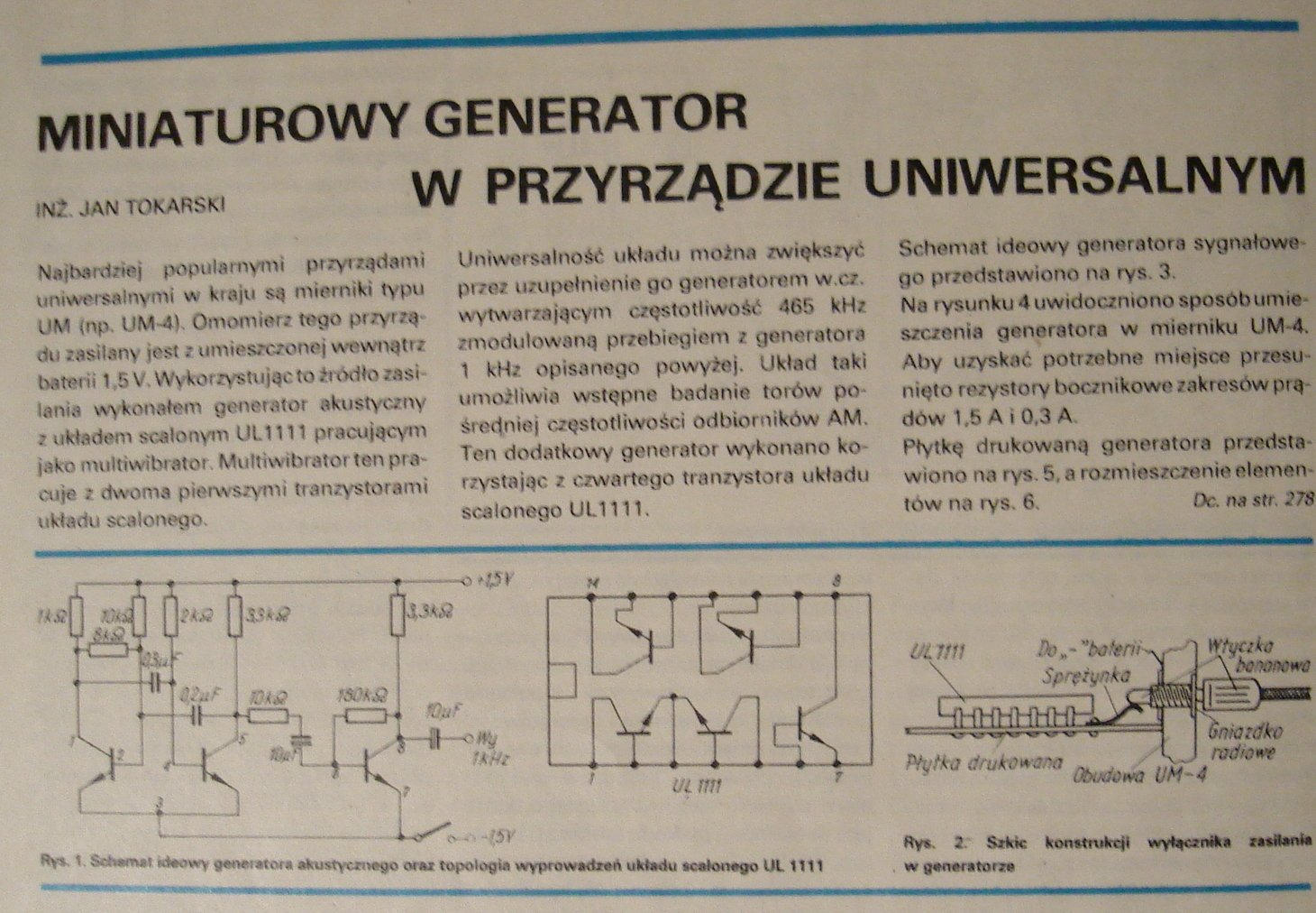 Ul1111 схема включения