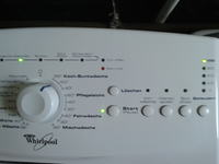 Whirlpool AWE 4516 - Nie grzeje wody, dioda serwis, mruga start