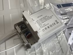 AgPanSMART606025 LED Panel with LED Driver AgPanSMART606025 LED panel and LED Driver power supply.