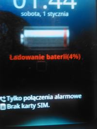 LG P920 - Brak ładowania baterii LG P920 - Brak ładowania baterii