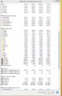 Diagnostyka nowego sprzętu - zrzuty ekranu do oceny