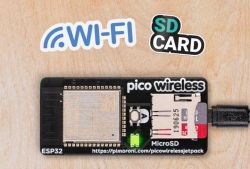Pico Wireless moduł ESP32 z WiFi i Bluetooth dla Raspberry Pi Pico