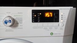 Beko WMB 61032 - po włączeniu programu, świeci się dioda koniec i błąd E18