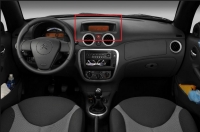 Citroen C3 - The display in the middle of the panel does not work.