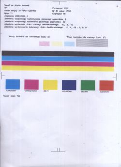 HP Photosmart 2575 - Potrzebna opinia o wydruku.Tłuste wydruki.