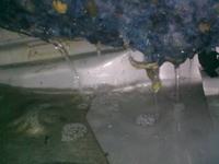 VW Passat B5 - wet floor (water under the passenger's feet)