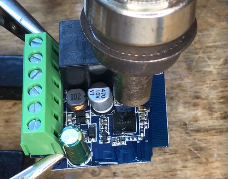 Changing firmware increasingly difficult? Smart Switch on T34 and QFN soldering Changing firmware increasingly difficult? Smart Switch on T34 and QFN soldering