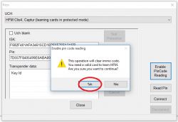 Renault clio4 moduł HFM - Skasowałem immo code w module