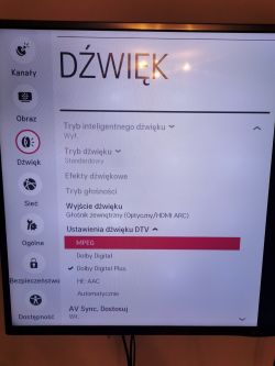 Pioneer S-DV370T - sprzęt nie dzieli sygnału zewnętrznego na 5.1
