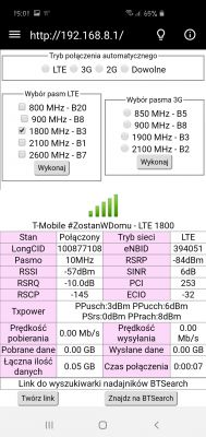 Wybór operatora LTE: T-mobile vs Orange, testy z Huawei B818